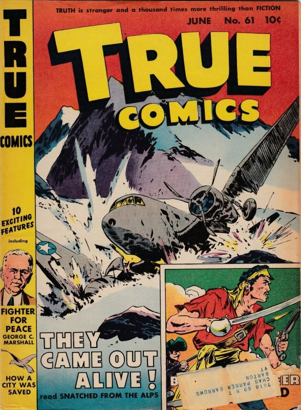 True Comics 61 VG-/VG  (June 1947) 