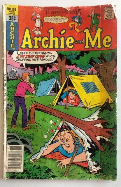 Archie and Me #103 Reader with super computer robot type story