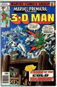 MARVEL PREMIERE #37, NM-, 3-D Man, Sub-Zero Man, 1972 1977, more in store