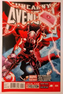 Uncanny Avengers #4 (9.4, 2013) Red Skull becomes Red Onslaught