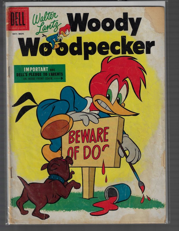 Woody Woodpecker #33 (Dell, 1955) GD