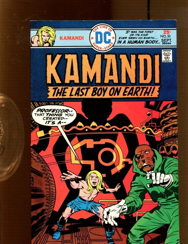 Kamandi, The Last Boy On Earth #33 - Jack Kirby Art! (6.5) 1975