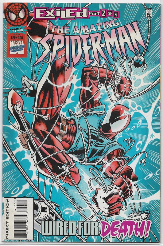 Amazing Spider-Man   vol. 1   #405 FN (Exiled 2) DeMatteis/Dezago/Robertson