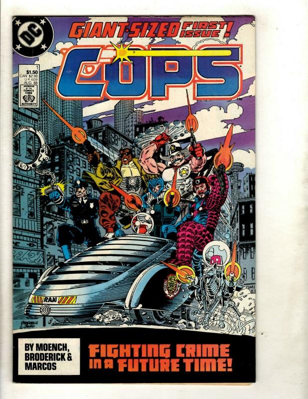 11 DC Comics Cops # 1 4 5 6 7 8 9 10 Morbius # 22 Indiana Jones # 1 2 J342