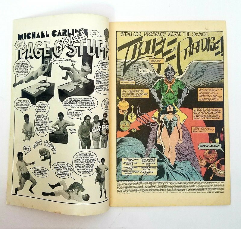 Ka-Zar The Savage #28 (1983) Marvel Comics