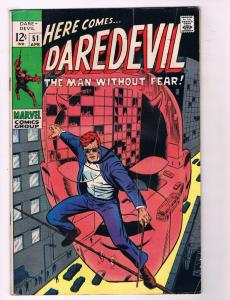 Daredevil # 51 VG/FN Marvel Comic Book Netflix TV Show Kingpin Stan Lee J29