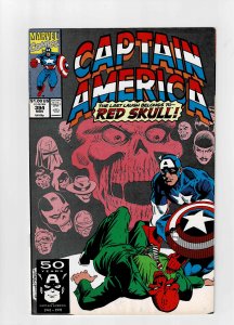 Captain America #394 (1991) A Fat Mouse Almost Free Cheese 4th Menu Item (d)