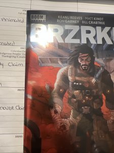 Brzrkr #1 Keanu Reeves Boom Studios