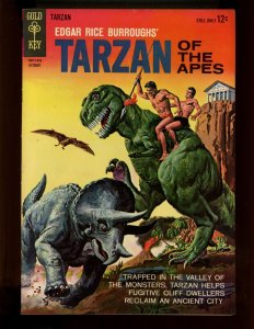 (1964) Tarzan of the Apes #146-SILVER AGE! THE WHITE APES OF MALLIA (6.5/7.0)