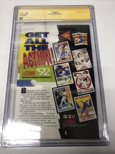 X-Men (1992) # 7 (CGC SS WP 9.8) Signed By Jim Lee & Scott Lodbell