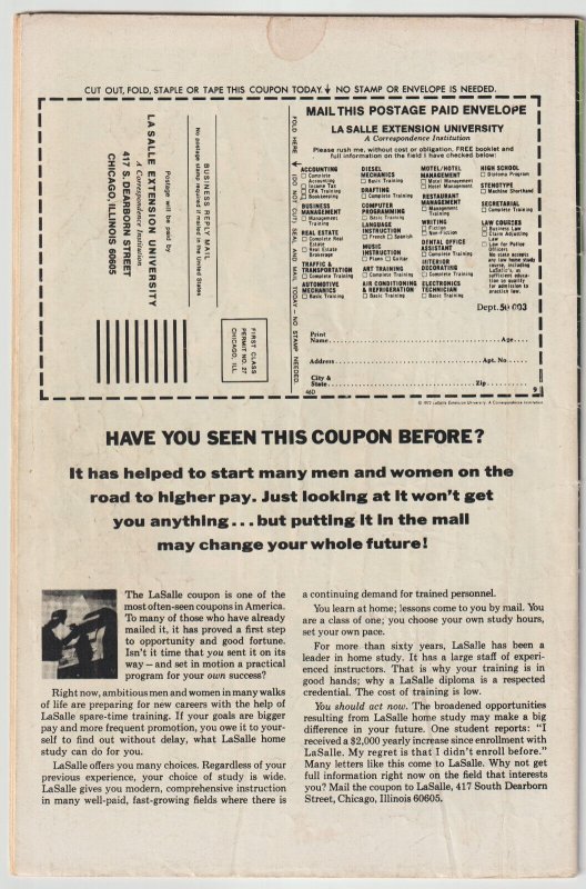 Ghostly Tales #110 (Feb 1974, Charlton), G-VG condition (3.0)