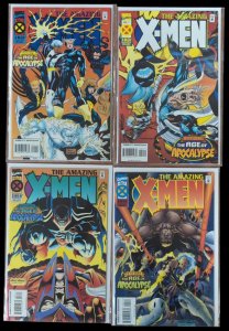 Amazing X-Men #1 2 3 4 Complete Age of Apocalypse 1995 Marvel Comics VF