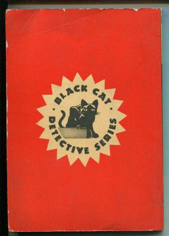 Black Cat Detective #15 1945-pulp mystery-dead woman cover-Merlda Mace-VG