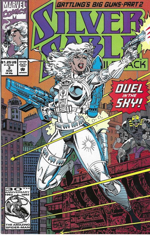 Silver Sable and the Wild Pack #3 (August 1992)