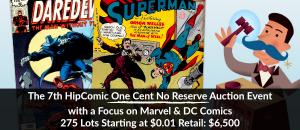 The 8th HipComic One Cent Auction Event