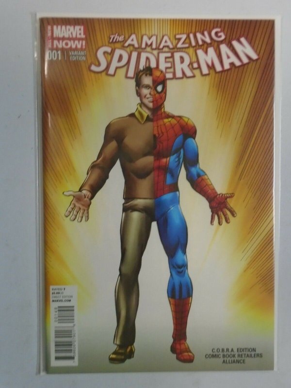 Amazing Spider-Man #1 COBRA variant NM (2014 3rd Series)