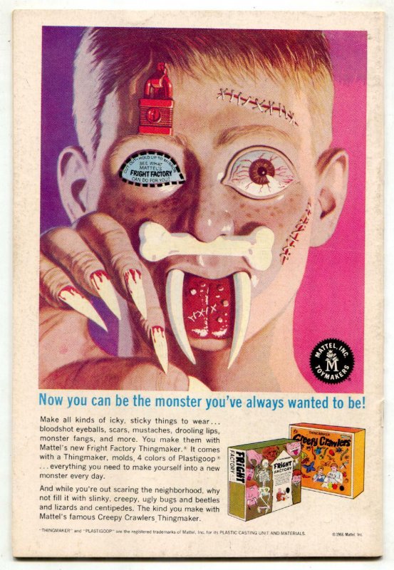 GREEN LANTERN #53 1967-DC-EVIL EYE COVER-INFANTINO ART VF