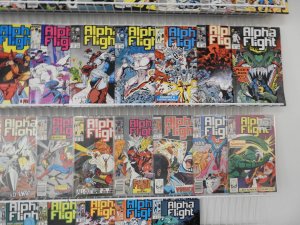 Alpha Flight 1-92 Complete Run W/ Annuals #1,2!! Avg FN Condition!