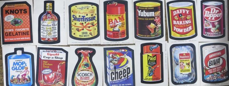 TOPPS WACKY PACKAGES-- 8th SERIES , MISSING THREE! 15 Doubles!