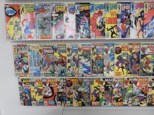 Huge Lot 130+ Low Grade Reader Comics W/ Spider-Man, Team-Up Avg VG Condition!