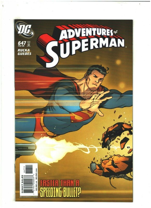 Adventures of Superman #647 NM- 9.2 DC Comics 2006 