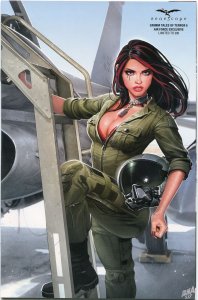 Grimm Fairy Tales of Terror Vol 3 #6 2017 Air Force Exclusive Variant Cover D