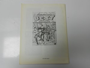 1977 THE COMIC WORLD #14 Fanzine BLACK TERROR 40 pgs. FVF