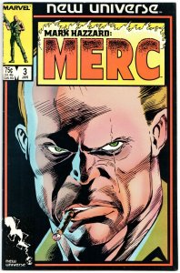 Mark Hazzard Merc #3 (Marvel, 1987) VF