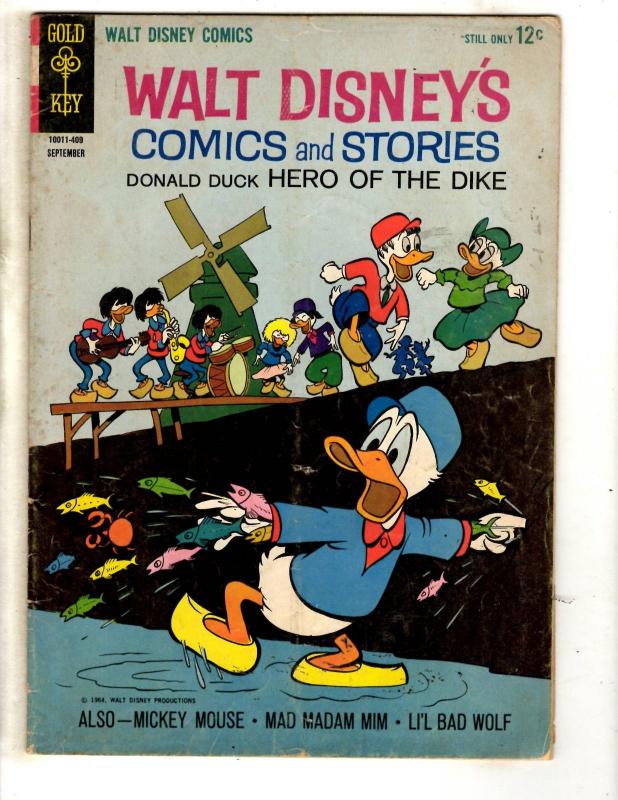 Lot Of 8 Walt Disney's Comics & Stories Gold Key Books # 11 5 12 5 3 12 1 7 JL30