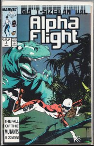 Alpha Flight Annual #2 Direct Edition (1986) Alpha Flight