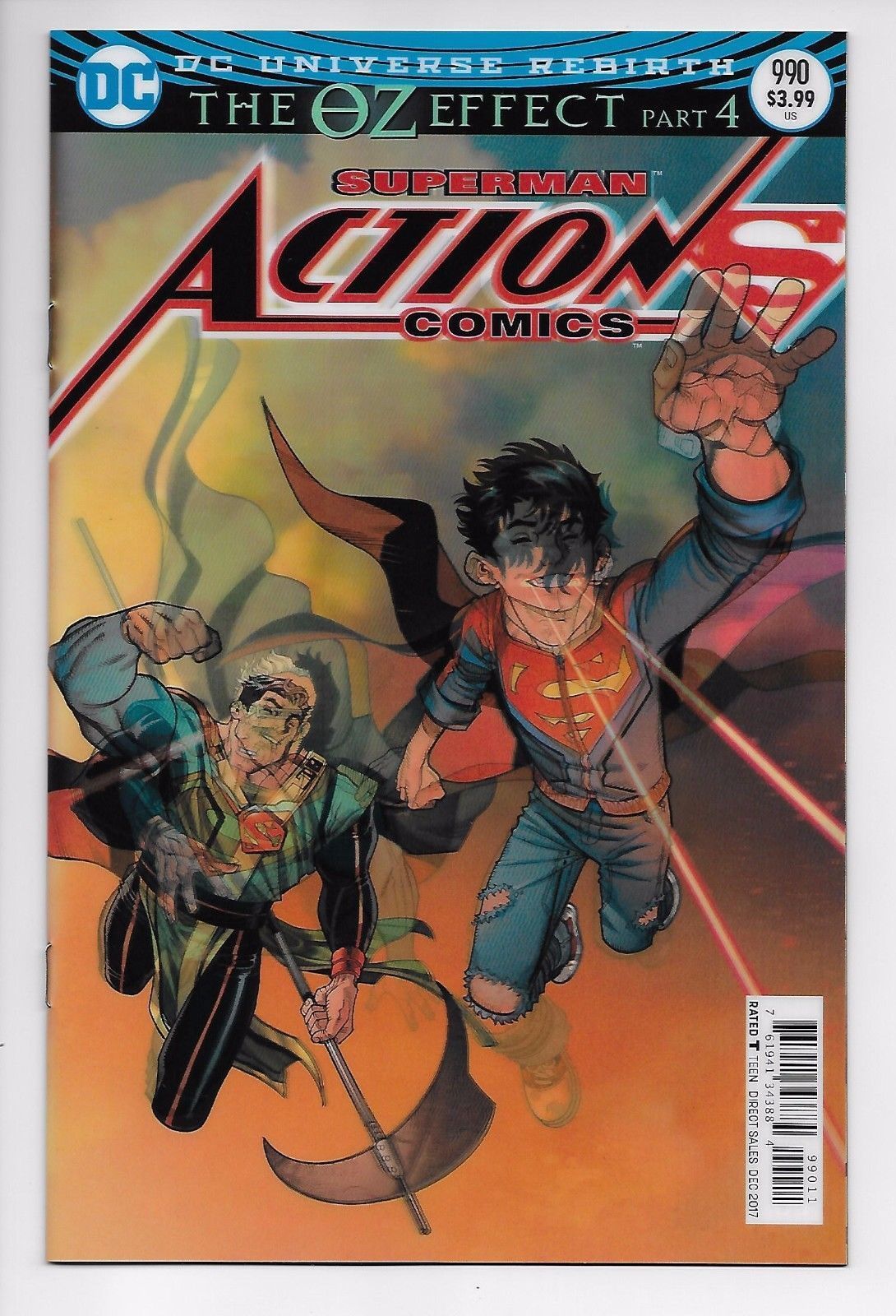 Action Comics #990 Oz Effect Lenticular Cover DC NM Comics Book