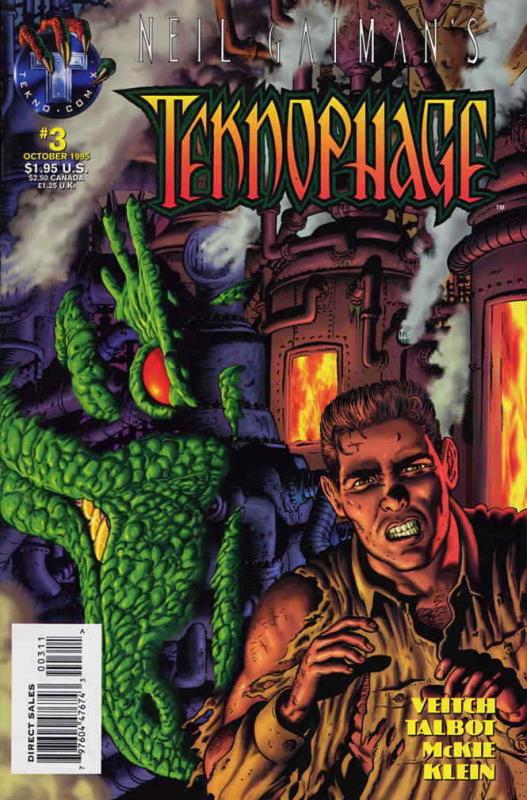 Teknophage (Neil Gaiman’s…) #3 VF/NM; Tekno | save on shipping - details inside