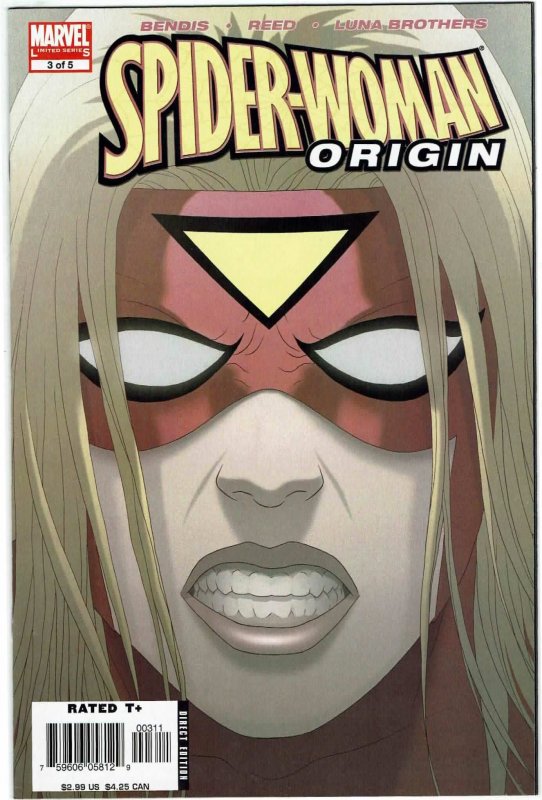 Spider-Woman: Origin #1,2,3,4,5 Full Set Bendis Luna Brothers NM
