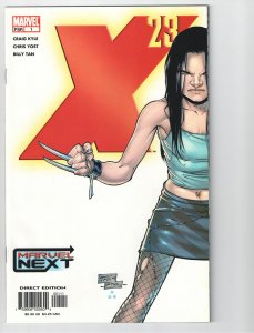 X 23 #1 1st Solo(2005) rarer VARIANT (BILLY TAN ) and REGULAR #1 NM both 9.6-9.8