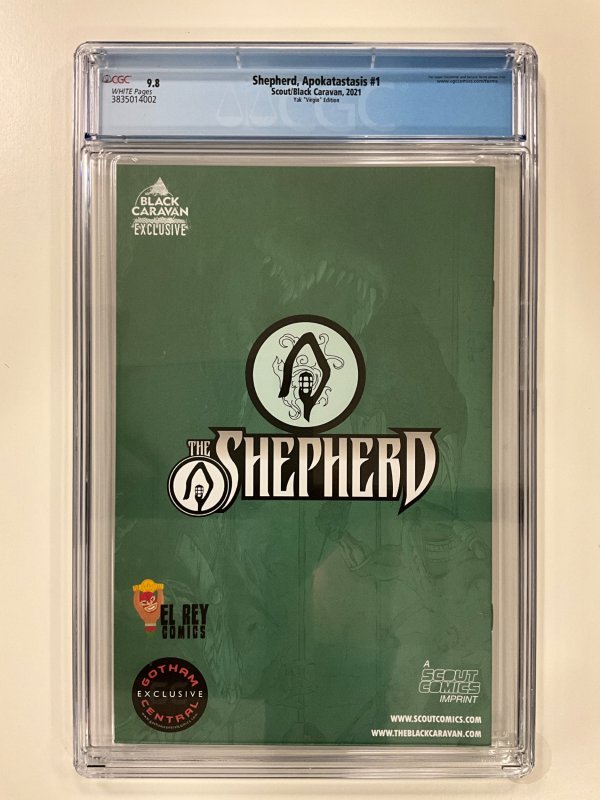 Shepherd, Apokatastasis #1 Yak Virgin Edition CGC 9.8