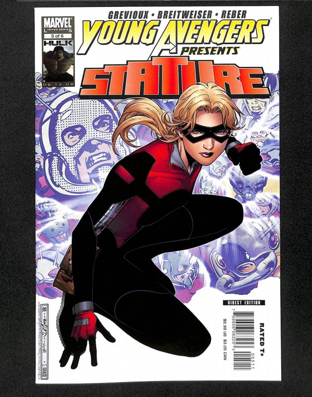 Young Avengers Presents #5 NM- 9.2 Origin of Stature, Cassie Lang!