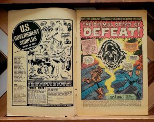 Fantastic Four #58 VG (Marvel 1967) Iconic Kirby DR DOOM cover + SILVER SURFER 