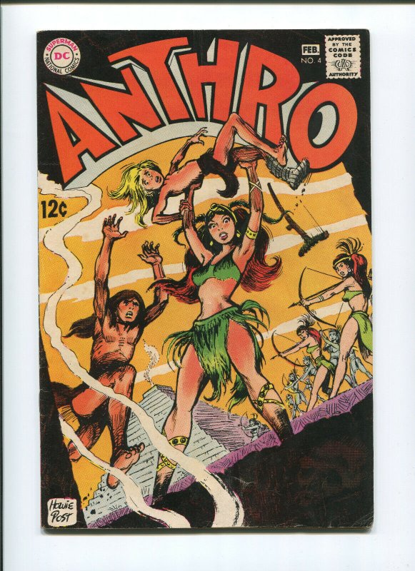 Anthro #4 (5.0) Warrior Women! 1969