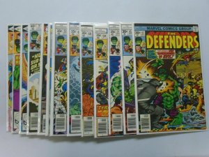 Defenders (1st Series) 14 Different #42-85 Average 7.5 Range 7.0-8.0 (1976-1980)