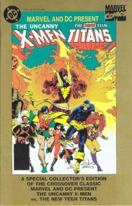 Uncanny X-Men And The New Teen Titans #1 FN ; Marvel | Gold Border
