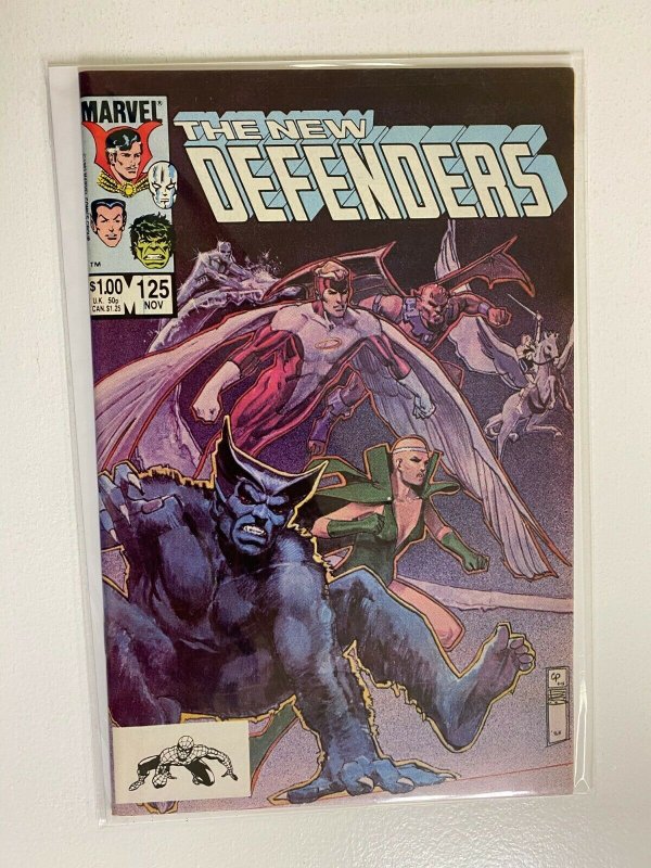 The New Defenders #125 Direct Edition 8.0 VF (1983)