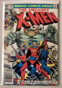 Uncanny X-Men #156 Newsstand Marvel 1st Ser. (6.0 FN) origin of Corsair (1982)