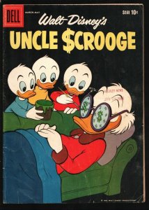 Uncle Scrooge #25 1958-Dell-Carl Barks art-Walt Disney -Gyro Gearloose-VG