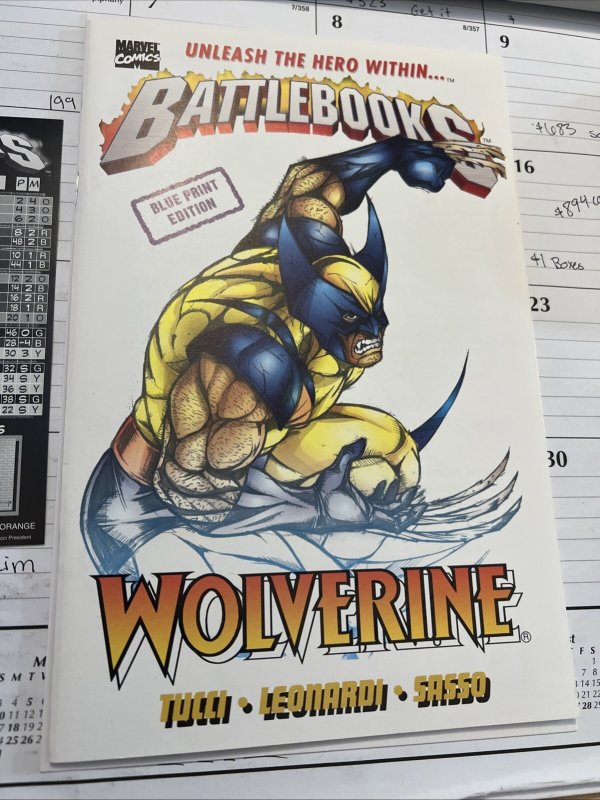 BattleBooks Wolverine Blue Print Edition