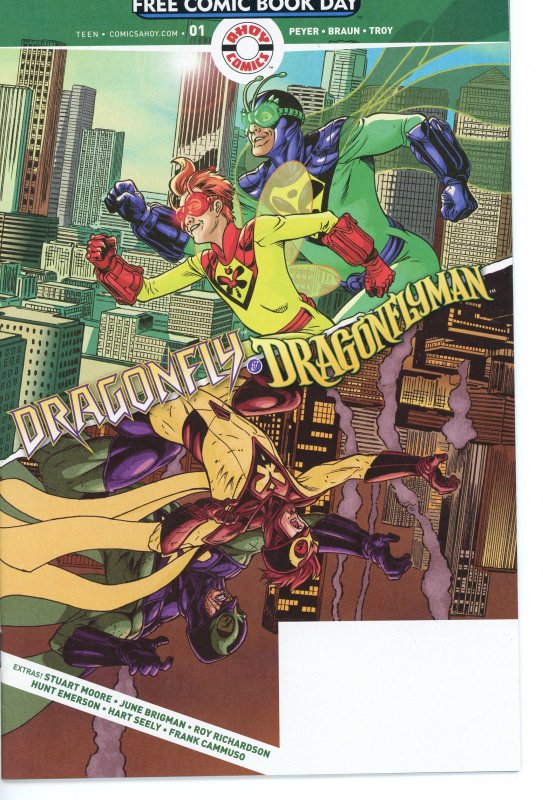 Dragonfly & Dragonflyman FCBD Special  9.0 (our highest grade)