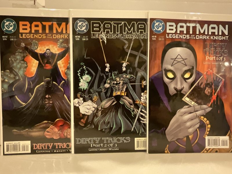 Batman: Legends of the Dark Knight #95-97 “Dirty Tricks” Set Abnett & Lanning!