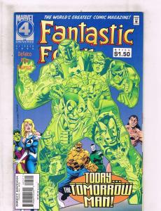 Lot Of 5 Fantastic Four Marvel Comic Books # 387 389 395 404 405 Human Torch HJ5