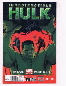 Indestructible Hulk #9 Marvel Comic Book Mark Waid Daredevil 9A Cover HH1