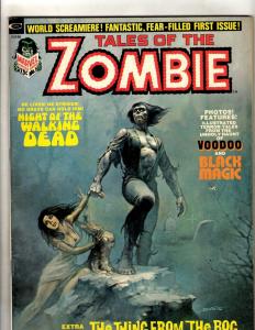 Tales Of The Zombie # 1 VF Marvel Curtis Comic Book Magazine Walking Dead FM7