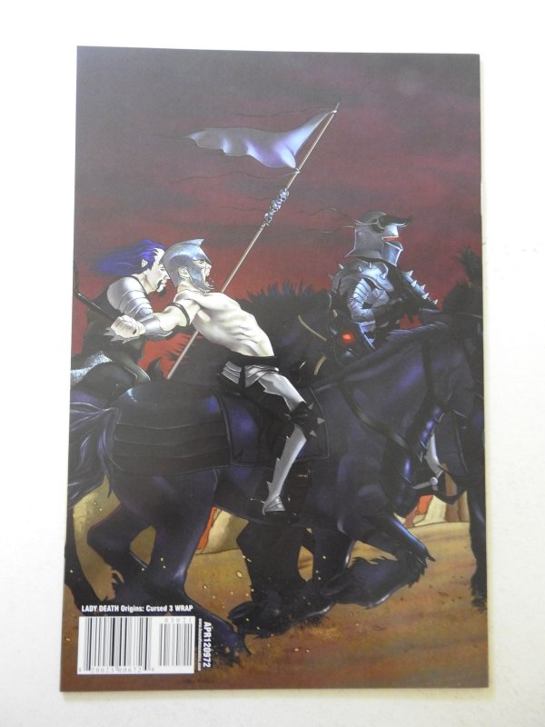 Lady Death: Origins - Cursed #3 Wraparound Cover (2012) NM- Condition!